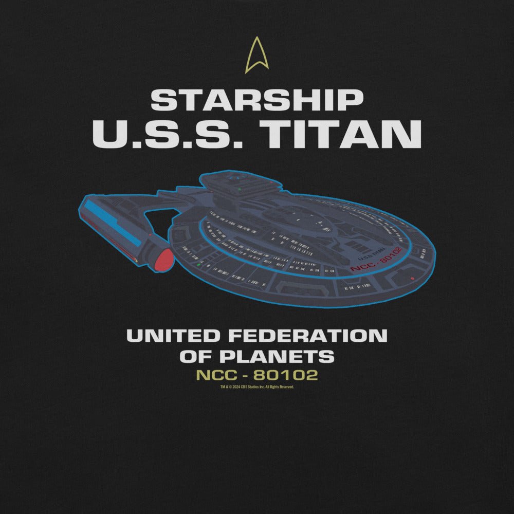 Star Trek: Lower Decks U.S.S. Titan T-Shirt - Paramount Shop