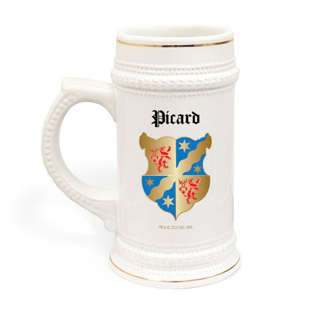 Star Trek: Picard Coat of Arms Picard Family Forever Beer Stein - Paramount Shop