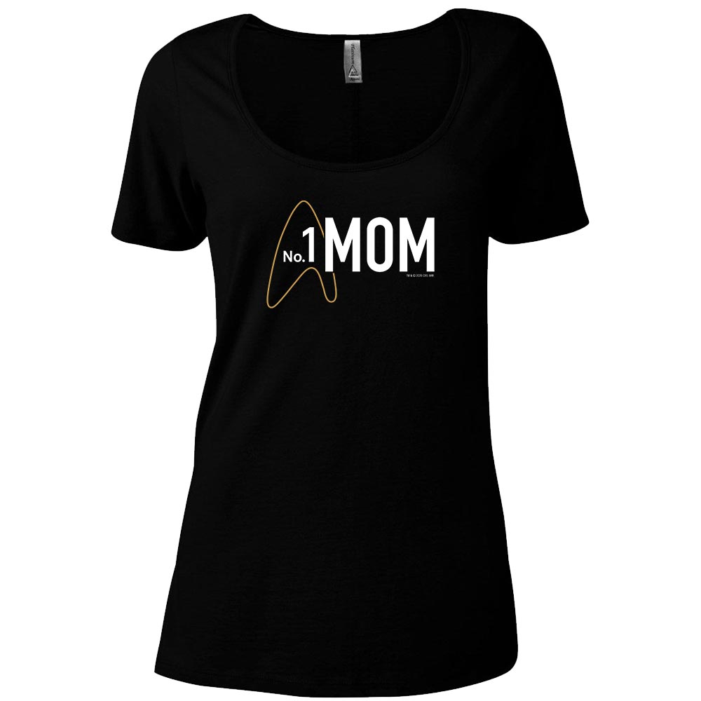 Star Trek: Picard No.1 Mom Women's Relaxed Scoop Neck T - Shirt - Paramount Shop
