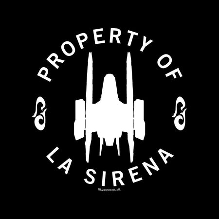 Star Trek: Picard Property of La Sirena Adult Short Sleeve T - Shirt - Paramount Shop