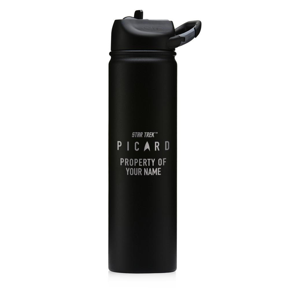 Star Trek: Picard Property Of Personalized Laser Engraved SIC Water Bottle - Paramount Shop