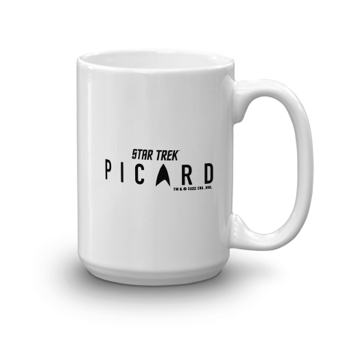 Star Trek: Picard Q White Mug - Paramount Shop