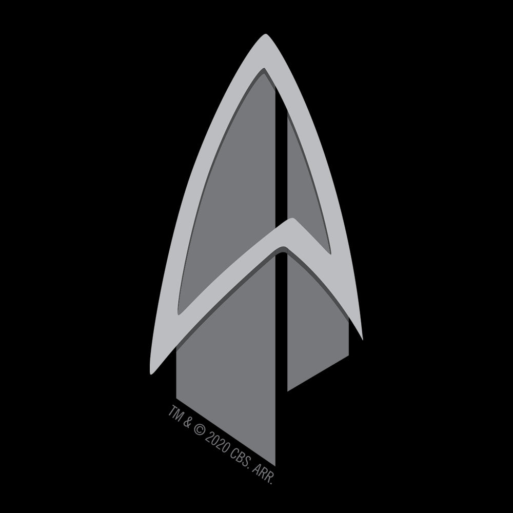 Star Trek: Picard Starfleet Badge Adult Short Sleeve T - Shirt - Paramount Shop