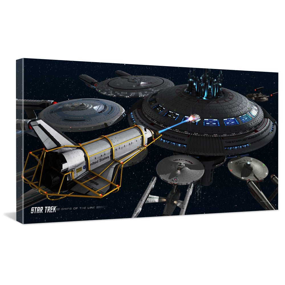 Star Trek Ships of the Line Acquisition Traditional Canvas - Paramount Shop