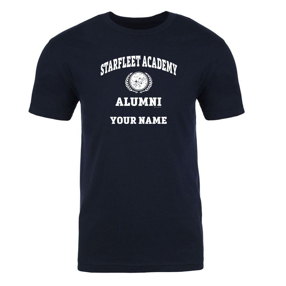 Star Trek Starfleet Academy Alumni Personalized Adult Short Sleeve T - Shirt - Paramount Shop