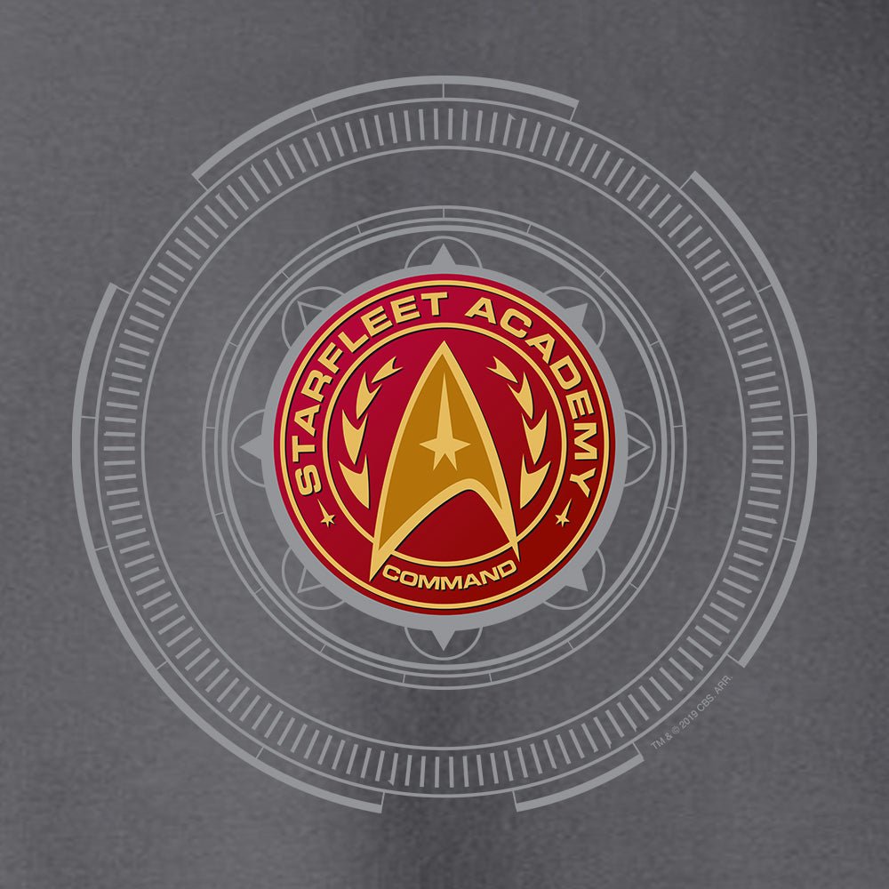 Star Trek Starfleet Academy Command Badge Fleece Hooded Sweatshirt - Paramount Shop