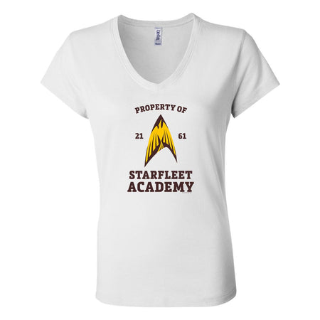Star Trek Starfleet Academy Flying Phoenix Delta Women's V - Neck T - Shirt - Paramount Shop