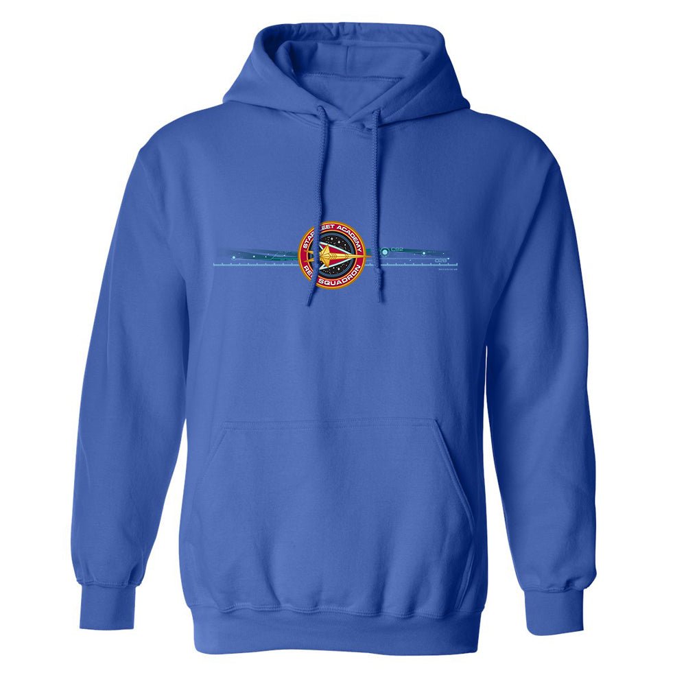 Star Trek Starfleet Academy Red Squadron Fleece Hooded Sweatshirt - Paramount Shop