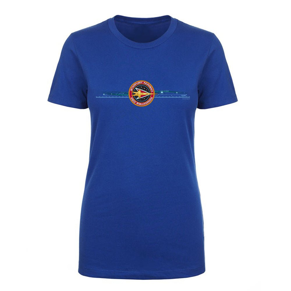 Star Trek Starfleet Academy Red Squadron Women's Short Sleeve T - Shirt - Paramount Shop