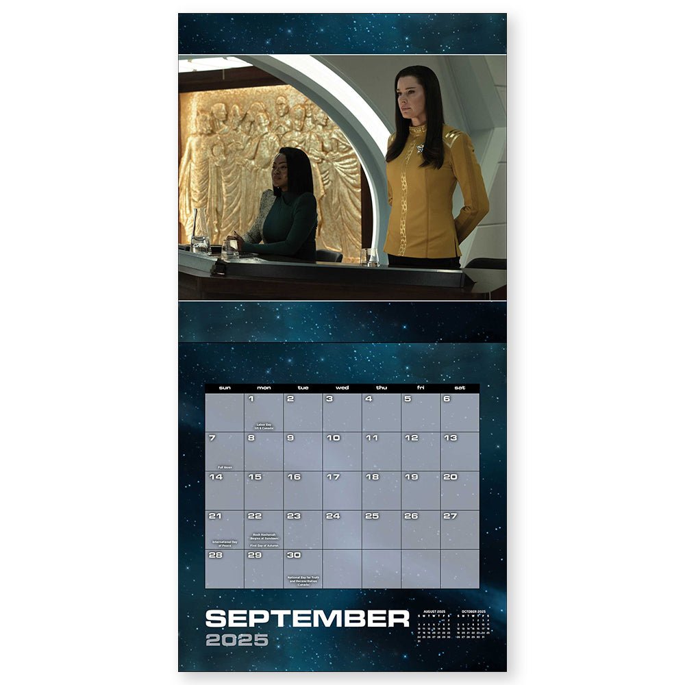 Star Trek: Strange New Worlds 2025 Wall Calendar - Paramount Shop