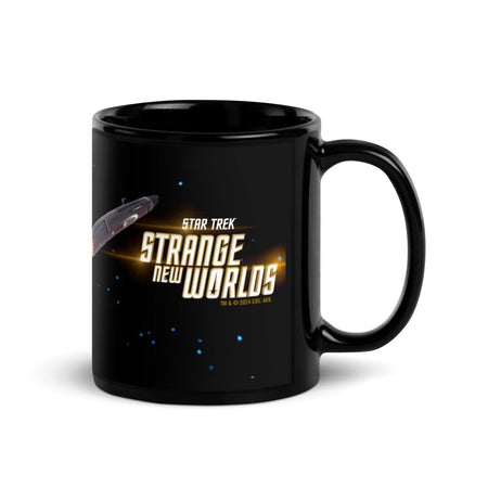 Star Trek: Strange New Worlds Enterprise Black Mug - Paramount Shop