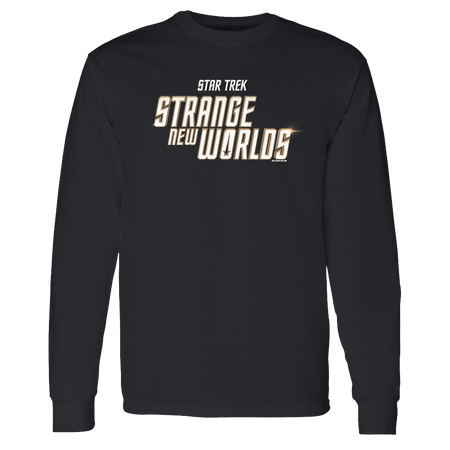 Star Trek: Strange New Worlds Flare Logo Adult Long Sleeve T - Shirt - Paramount Shop