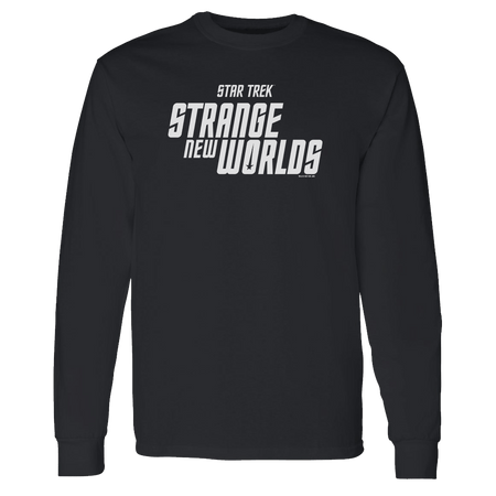 Star Trek: Strange New Worlds Logo Adult Long Sleeve T - Shirt - Paramount Shop