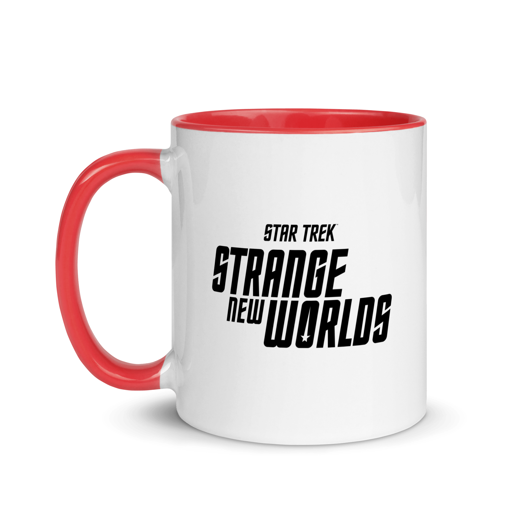 Star Trek: Strange New Worlds Logo Taza bicolor