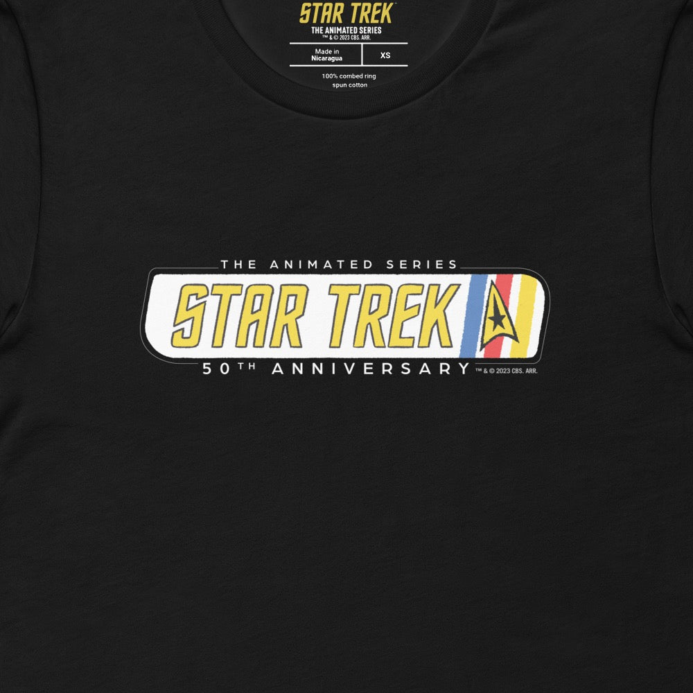 Star Trek: The Animated Series 50th Anniversary T - Shirt - Paramount Shop