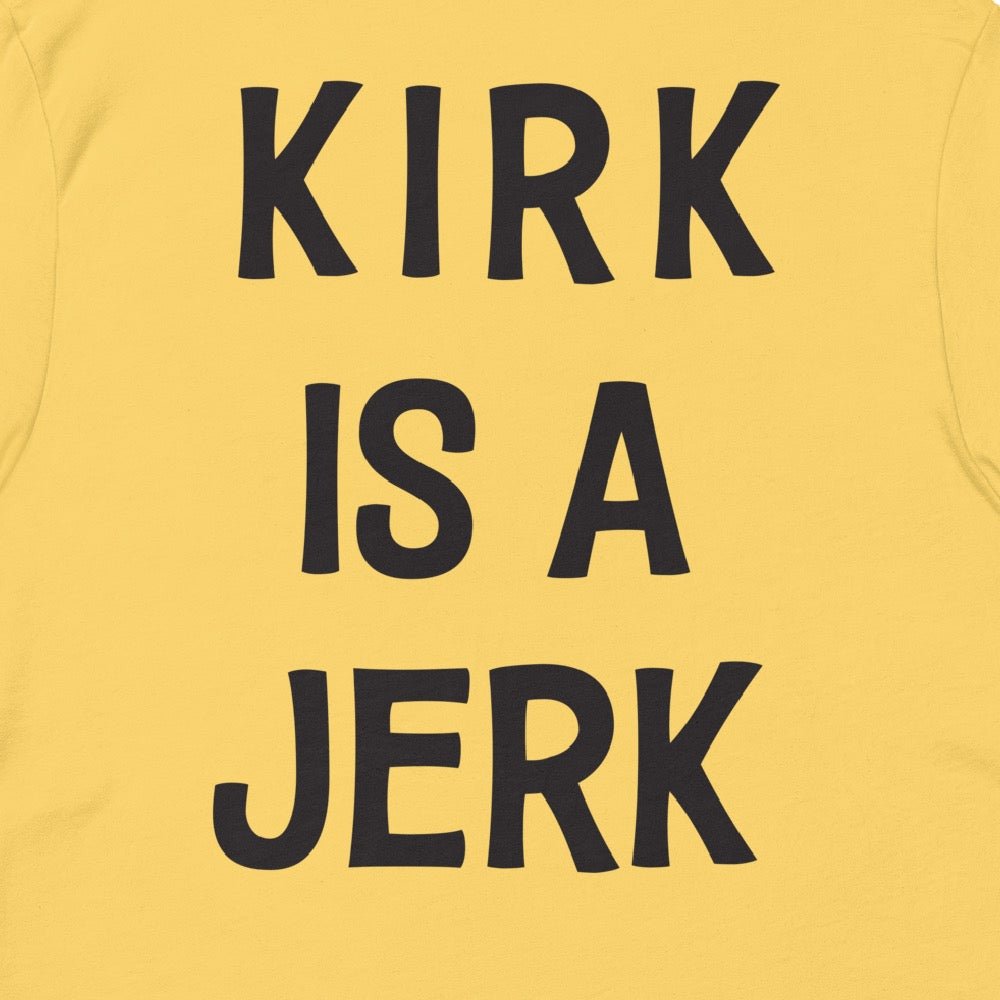 Star Trek: The Animated Series Kirk Is a Jerk T - Shirt - Paramount Shop