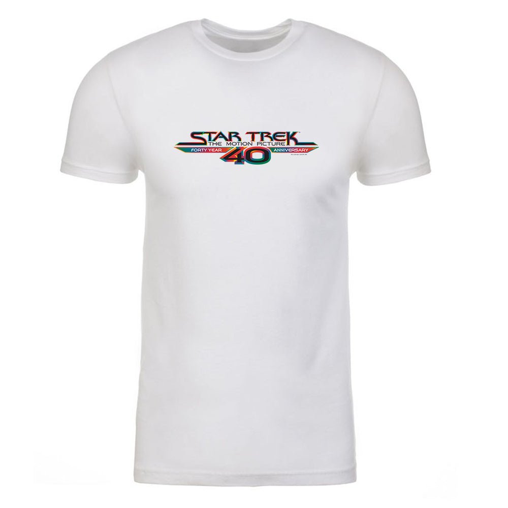 Star Trek: The Motion Picture 40th Anniversary Logo Adult Short Sleeve T - Shirt - Paramount Shop