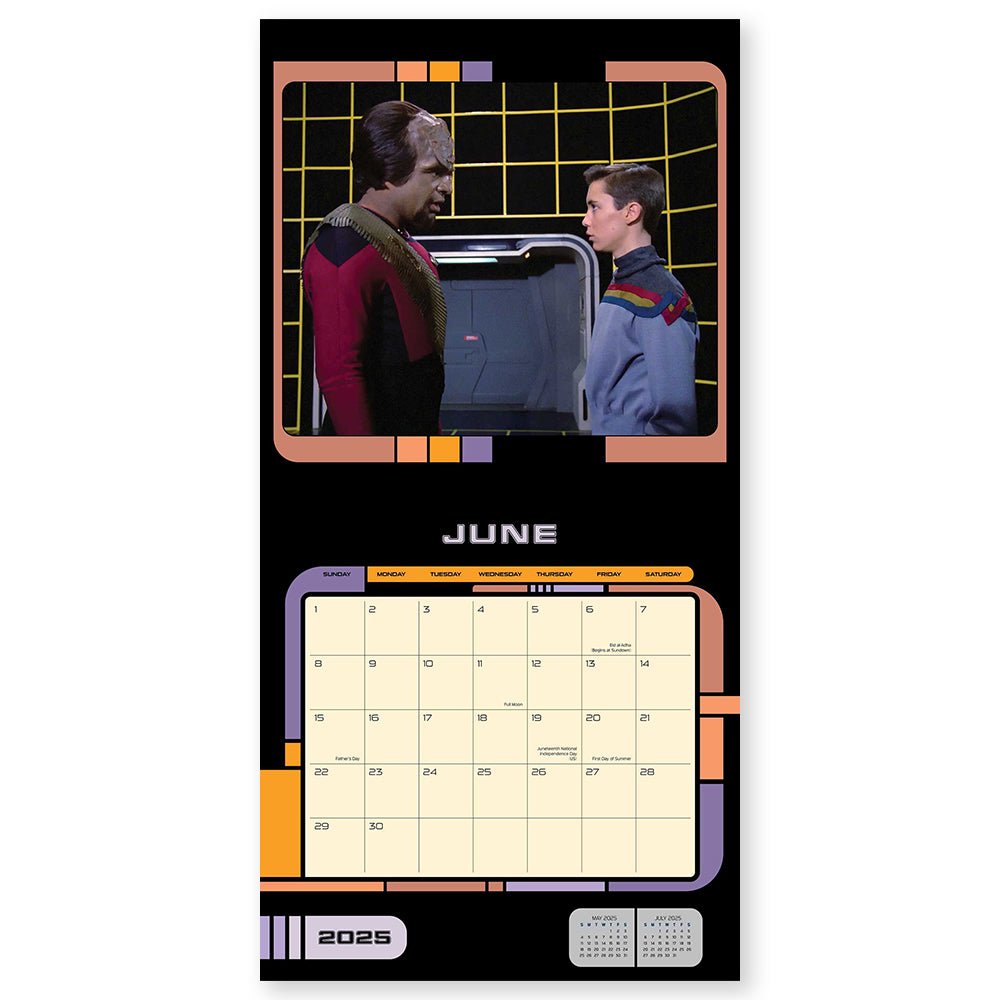 Star Trek: The Next Generation 2025 Wall Calendar - Paramount Shop