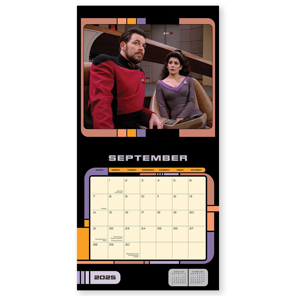 Star Trek: The Next Generation 2025 Wall Calendar - Paramount Shop