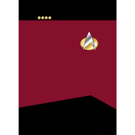 Star Trek: The Next Generation Command Uniform Sherpa Blanket - Paramount Shop