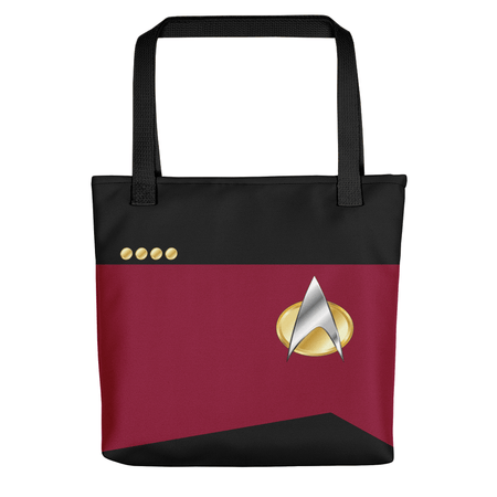 Star Trek: The Next Generation Command Uniform Tote Bag - Paramount Shop