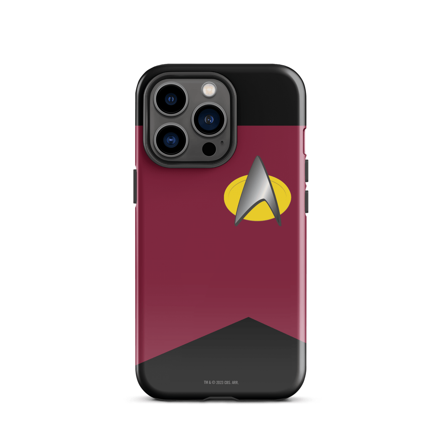 Star Trek: The Next Generation Command Uniform Tough Phone Case - iPhone - Paramount Shop