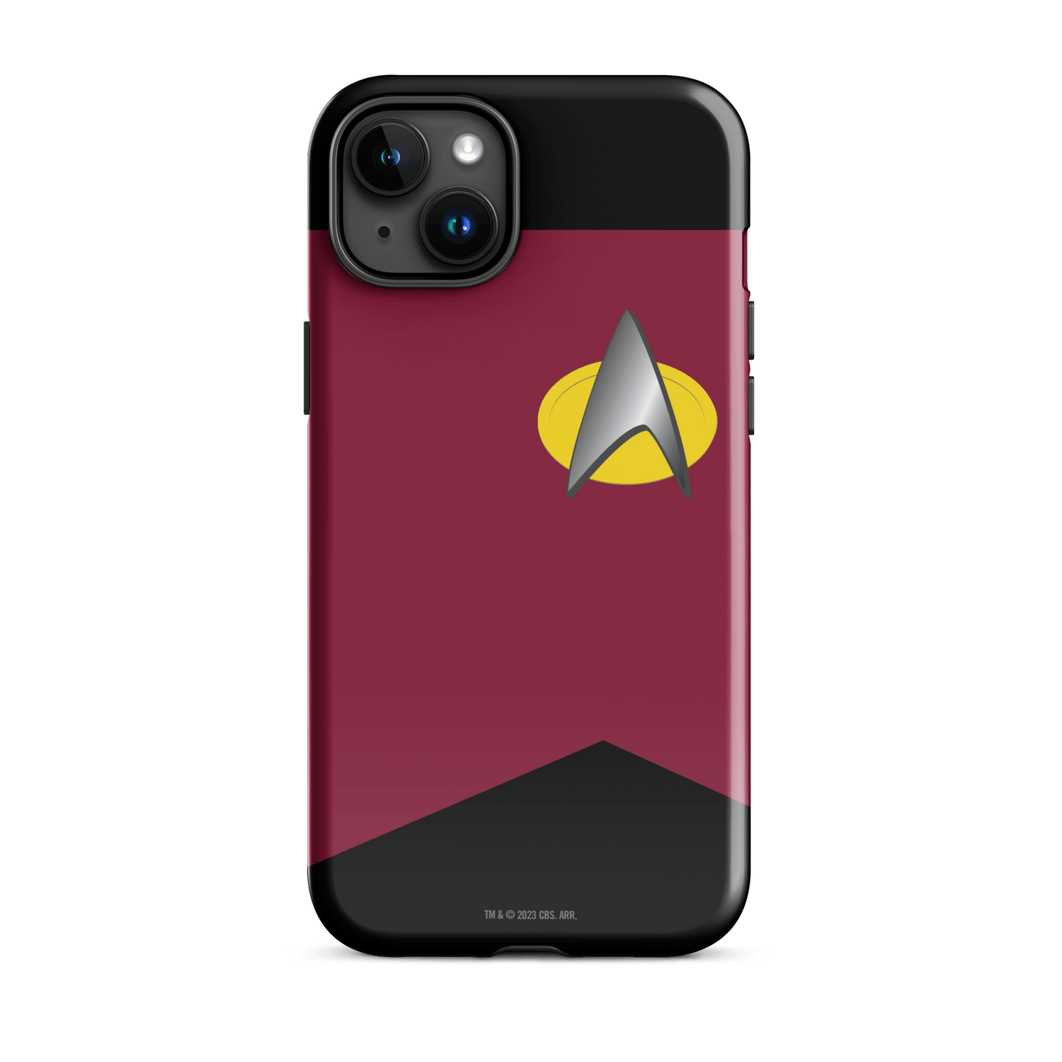 Star Trek: The Next Generation Command Uniform Tough Phone Case - iPhone - Paramount Shop