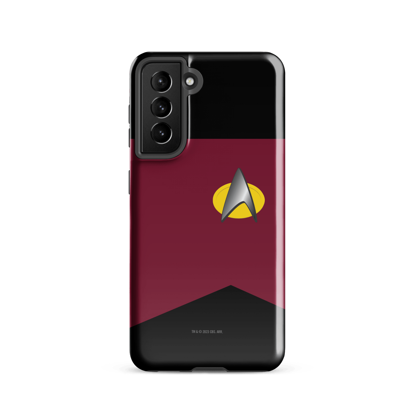 Star Trek: The Next Generation Command Uniform Tough Phone Case - Samsung - Paramount Shop