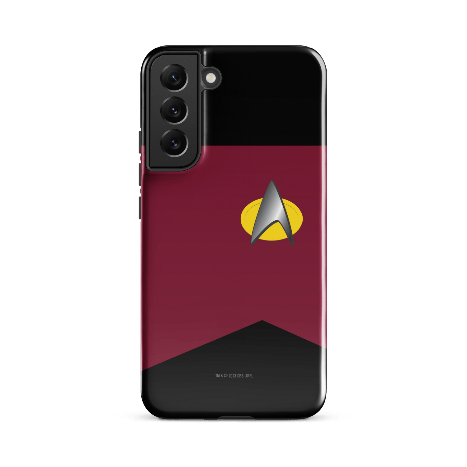 Star Trek: The Next Generation Command Uniform Tough Phone Case - Samsung - Paramount Shop