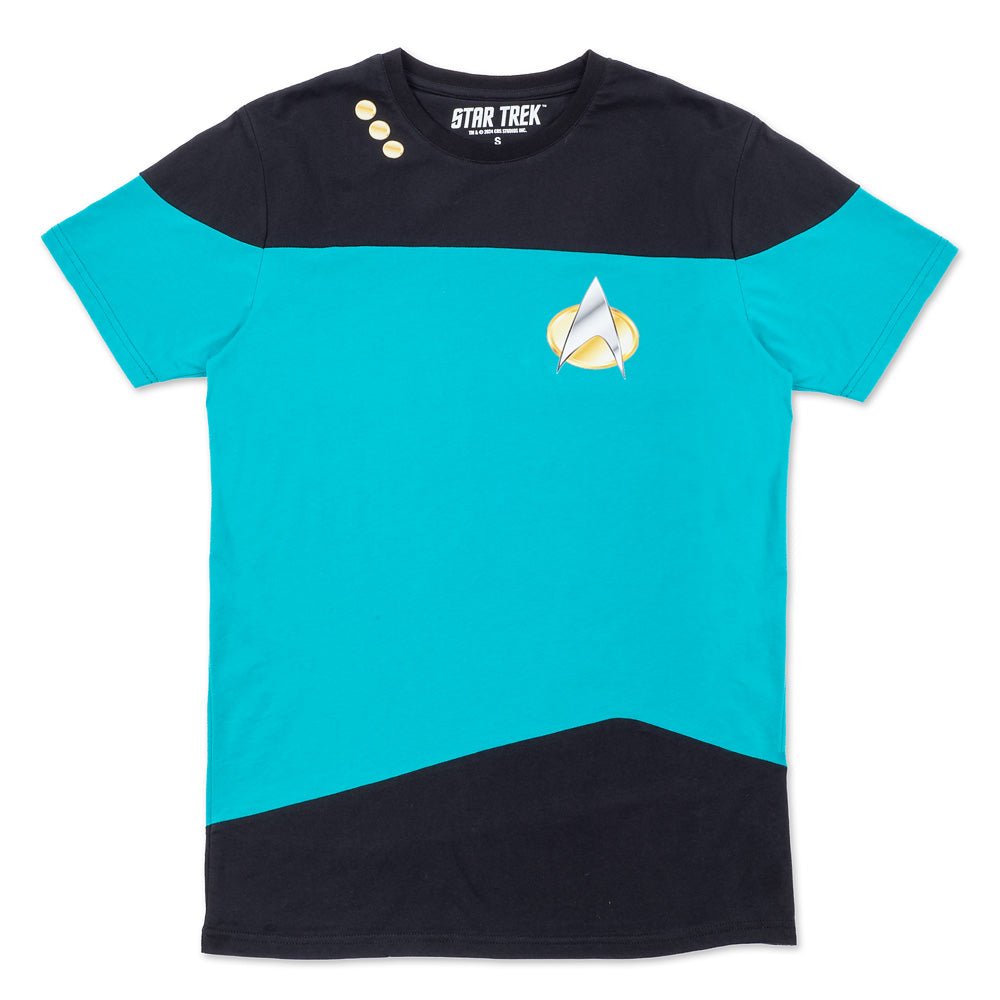 Star Trek: The Next Generation Science Uniform T-Shirt