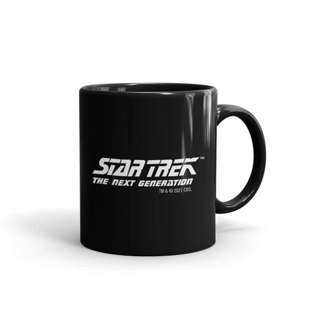 Star Trek: The Next Generation Q Black Mug - Paramount Shop