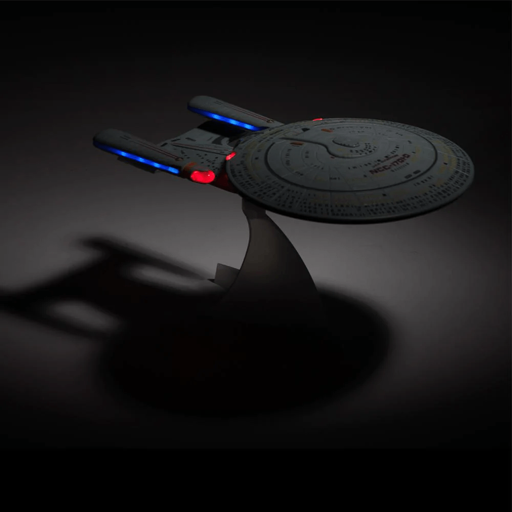 Star Trek: The Next Generation U.S.S. Enterprise NCC - 1701 - D Bluetooth¬Æ Speaker With Sleep Machine, LED's & Sound Effects - Paramount Shop