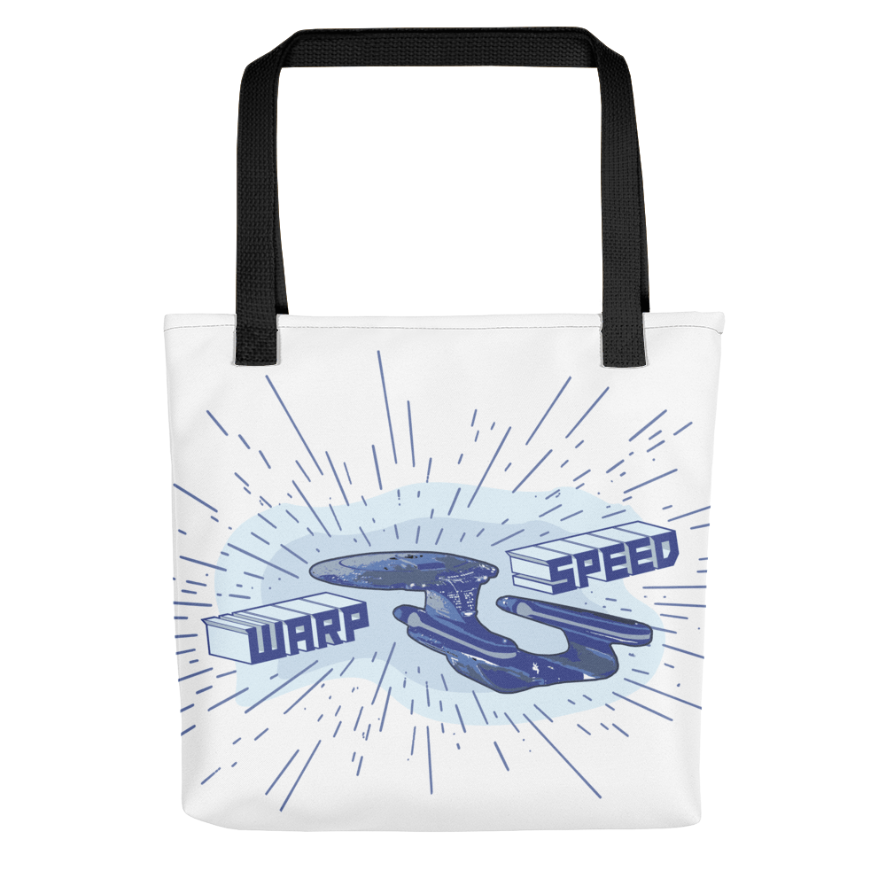 Star Trek: The Next Generation Warp Speed Premium Tote Bag - Paramount Shop