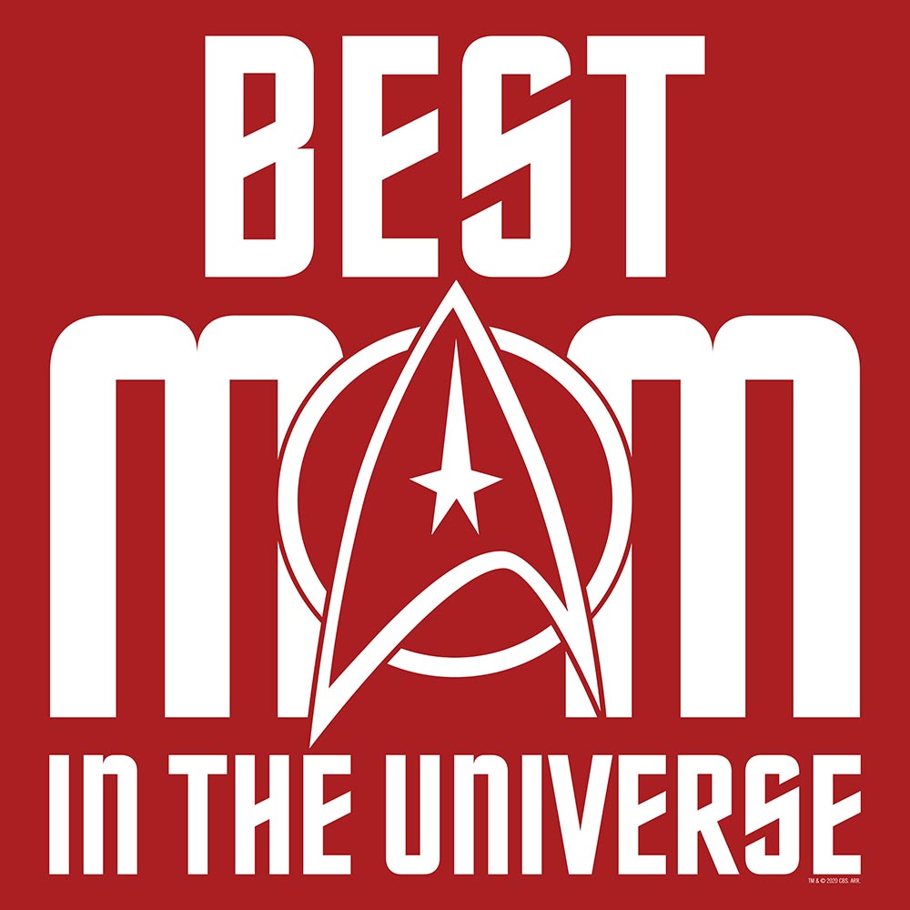 Star Trek: The Original Series Best Mom in the Universe Sherpa Blanket - Paramount Shop