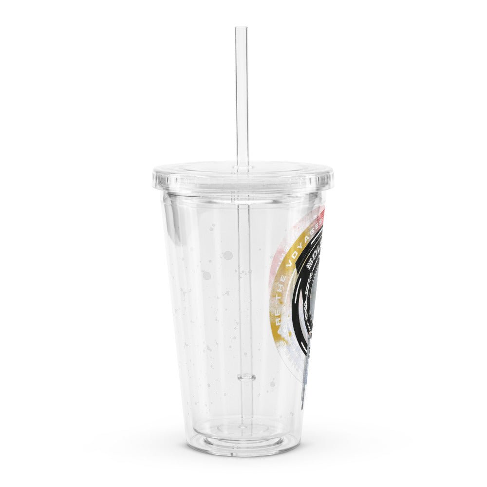 Star Trek: The Original Series Boldly Go Clear Tumbler - Paramount Shop