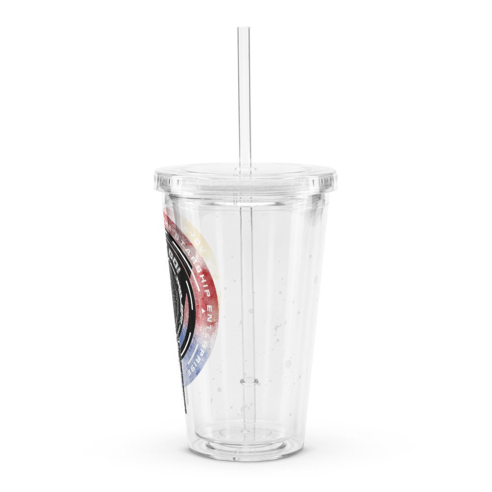 Star Trek: The Original Series Boldly Go Clear Tumbler - Paramount Shop