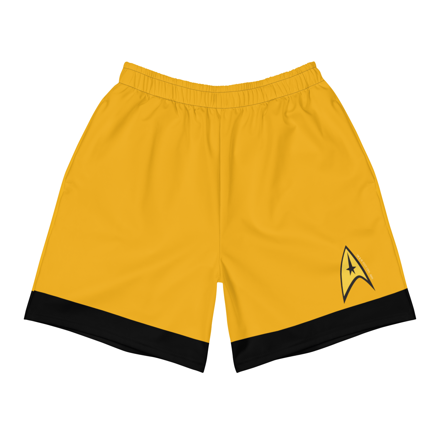 Star Trek: The Original Series Command Uniform Athletic Shorts - Paramount Shop