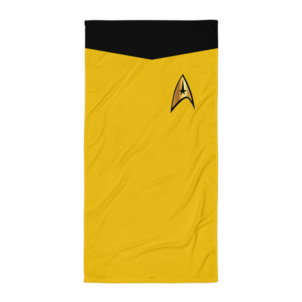 Star Trek: The Original Series Command Uniform Beach Towel - Paramount Shop