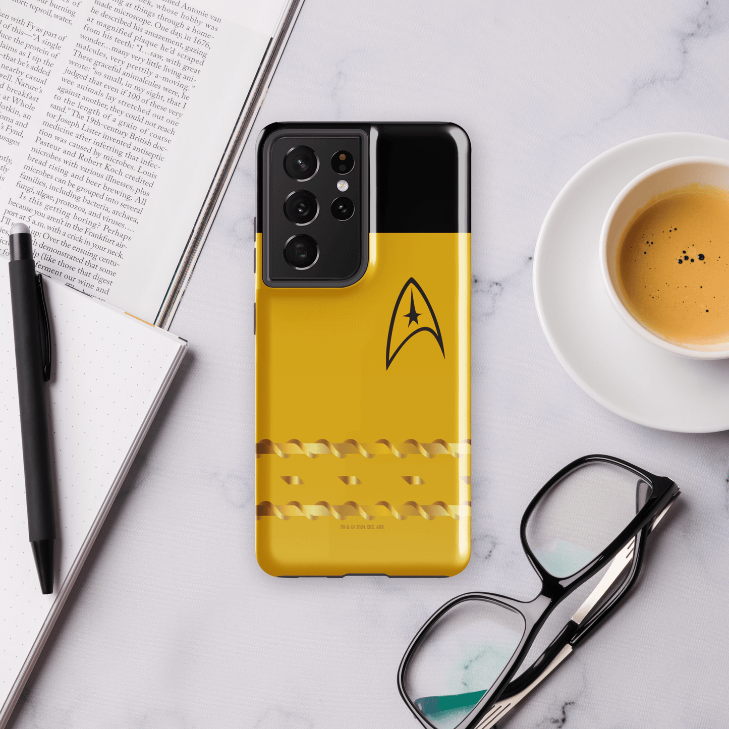 Star Trek: The Original Series Command Uniform Tough Phone Case - Samsung - Paramount Shop