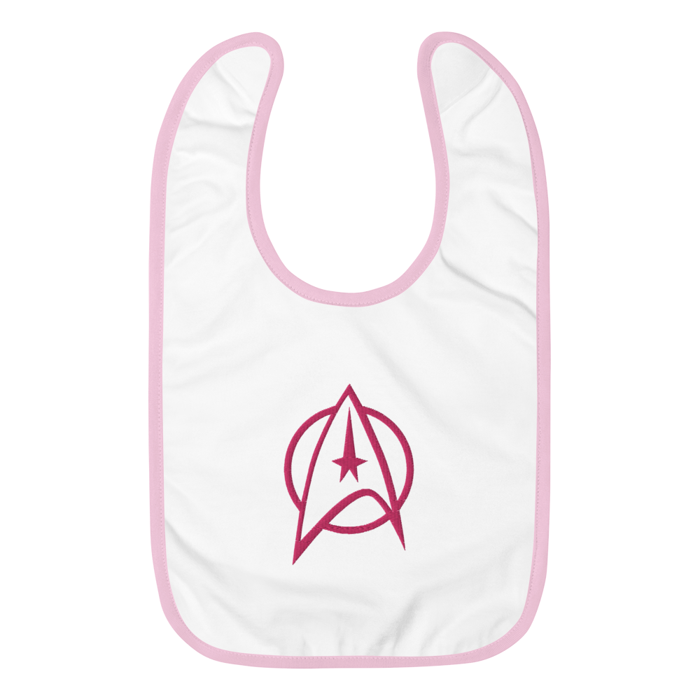Star Trek: The Original Series Delta Embroidered Baby Bib - Paramount Shop