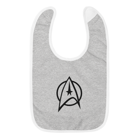 Star Trek: The Original Series Delta Embroidered Baby Bib - Paramount Shop