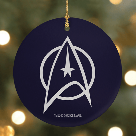 Star Trek: The Original Series Delta Personalized Double - Sided Ornament - Paramount Shop