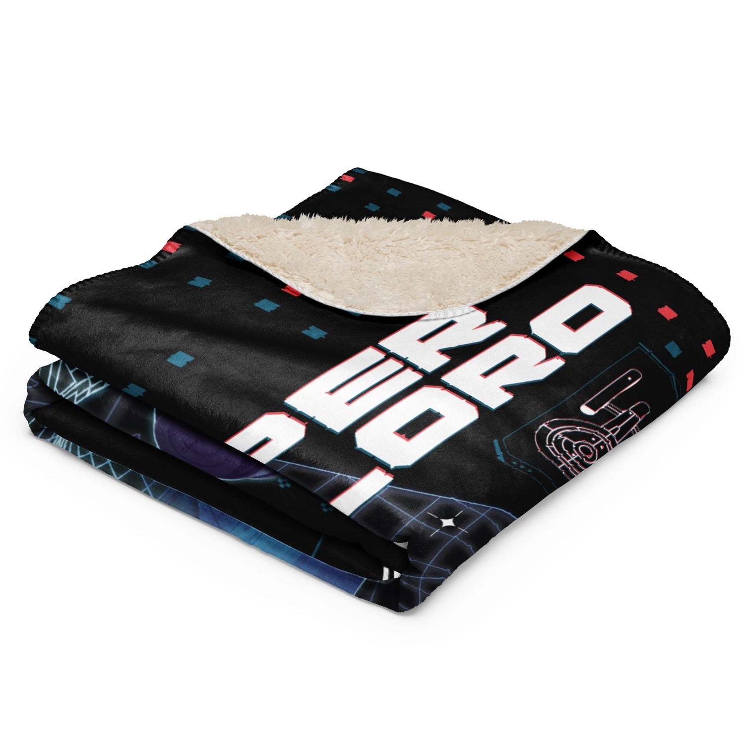 Star Trek The Original Series Enterprise Semper Exploro Sherpa Blanket - Paramount Shop