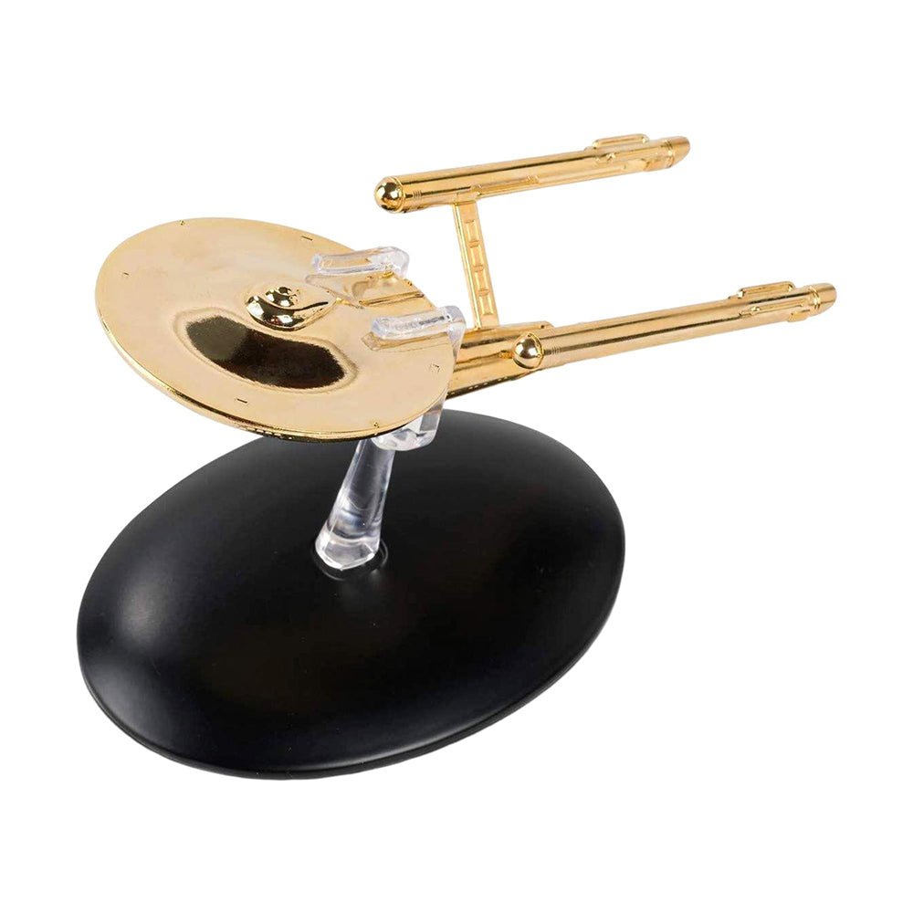 Star Trek: The Original Series Gold Plated Enterprise NCC 1701 Enterprise Ship Replica - Paramount Shop