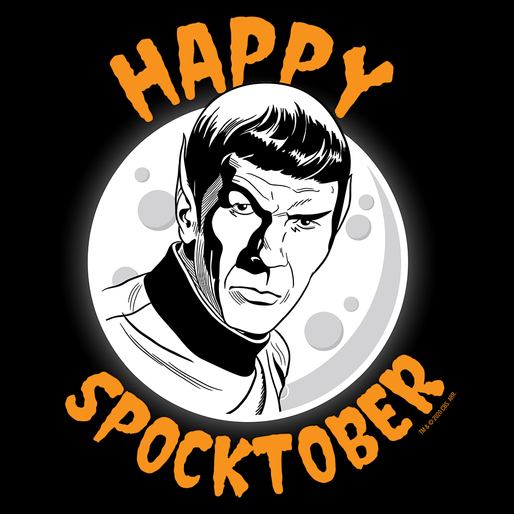 Star Trek: The Original Series Happy Spocktober Adult Short Sleeve T - Shirt - Paramount Shop