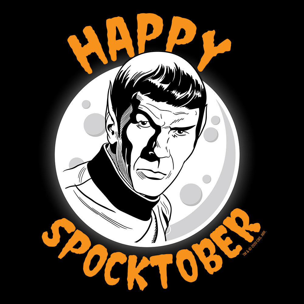 Star Trek: The Original Series Happy Spocktober Fleece Hooded Sweatshirt - Paramount Shop