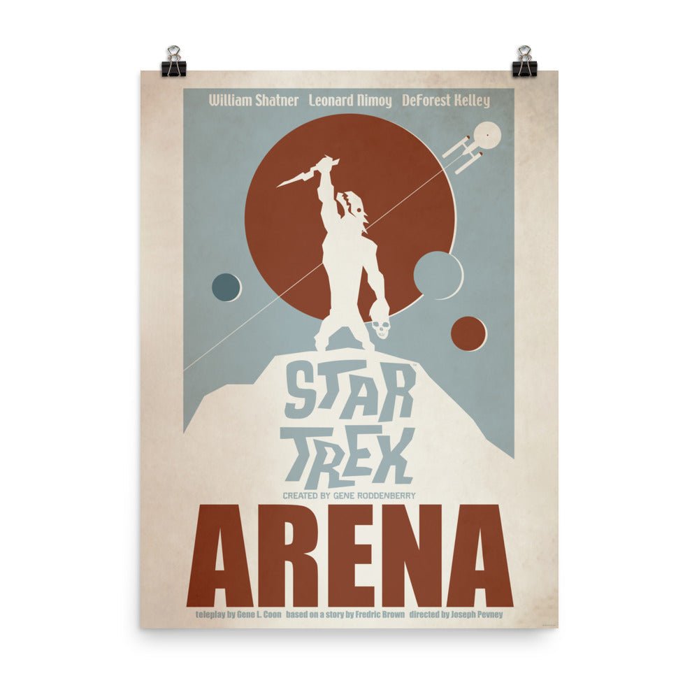 Star Trek: The Original Series Juan Ortiz Arena Satin Poster - Paramount Shop