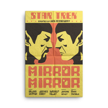 Star Trek: The Original Series Juan Ortiz Mirror Mirror Premium Gallery Wrapped Canvas - Paramount Shop