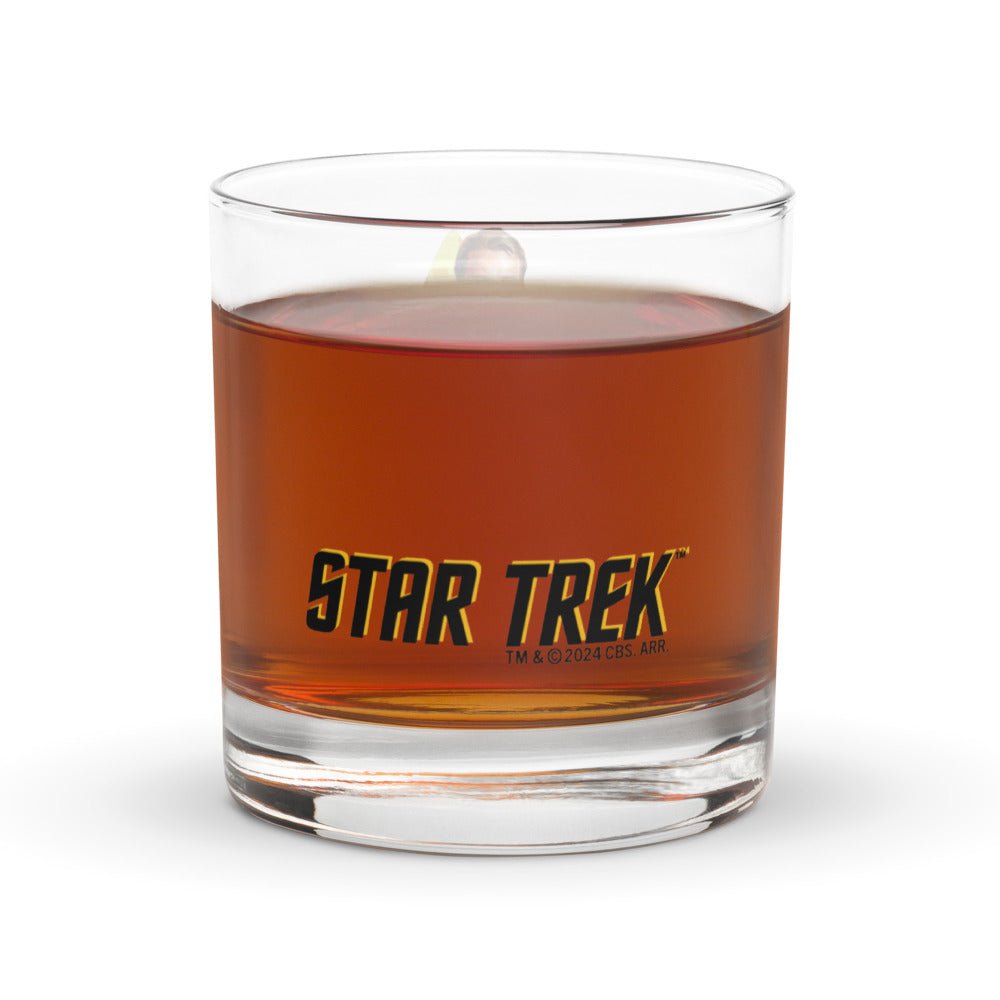 Star Trek: The Original Series Kirk Rocks Glass - Paramount Shop