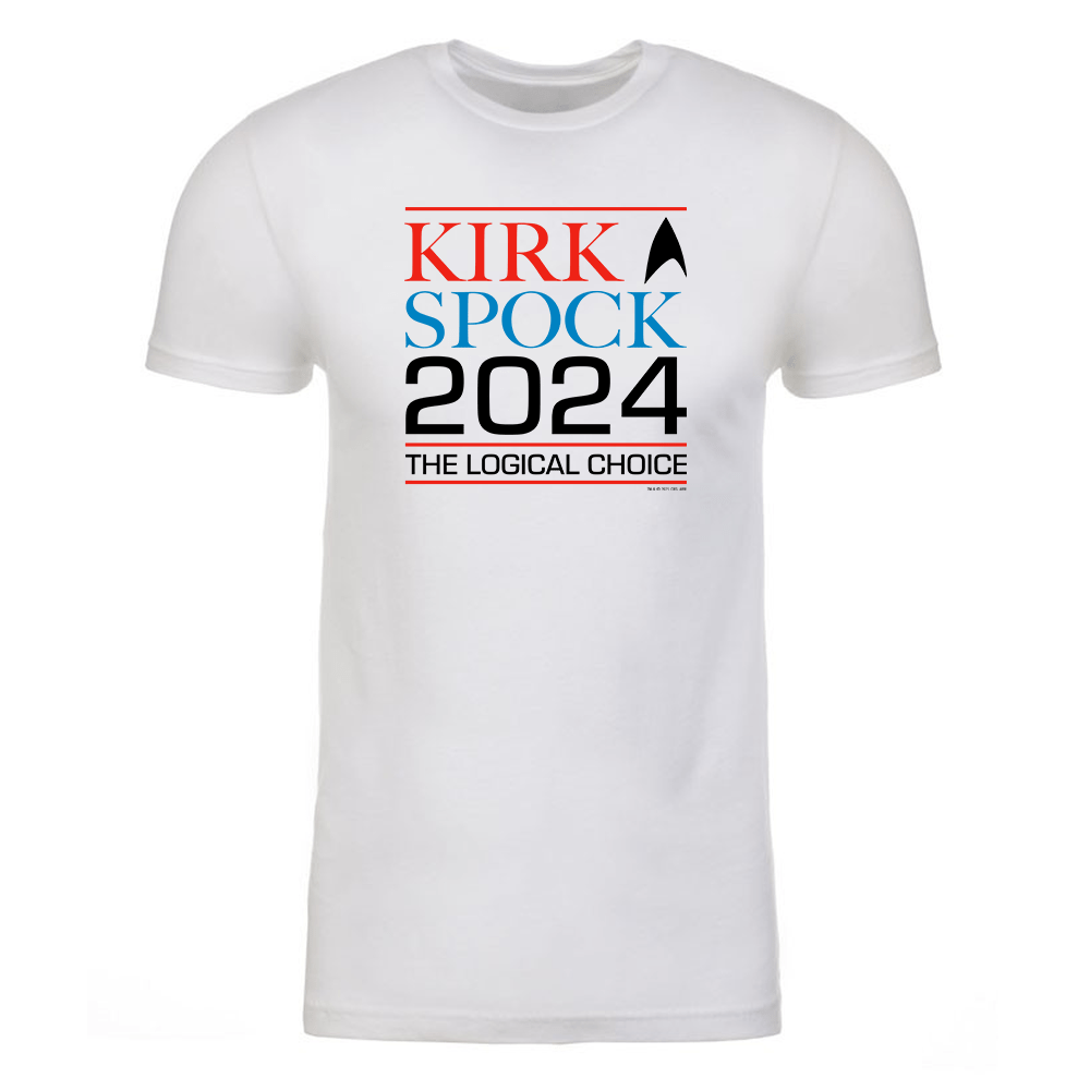 Star Trek: The Original Series Kirk & Spock 2024 Adult Short Sleeve T - Shirt - Paramount Shop